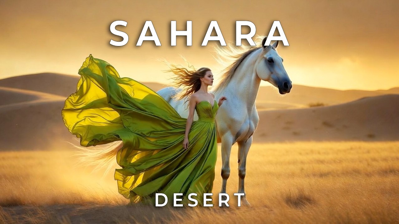 Deep House Music | Girl in Green Dress in the Desert | Cinematic Vibes