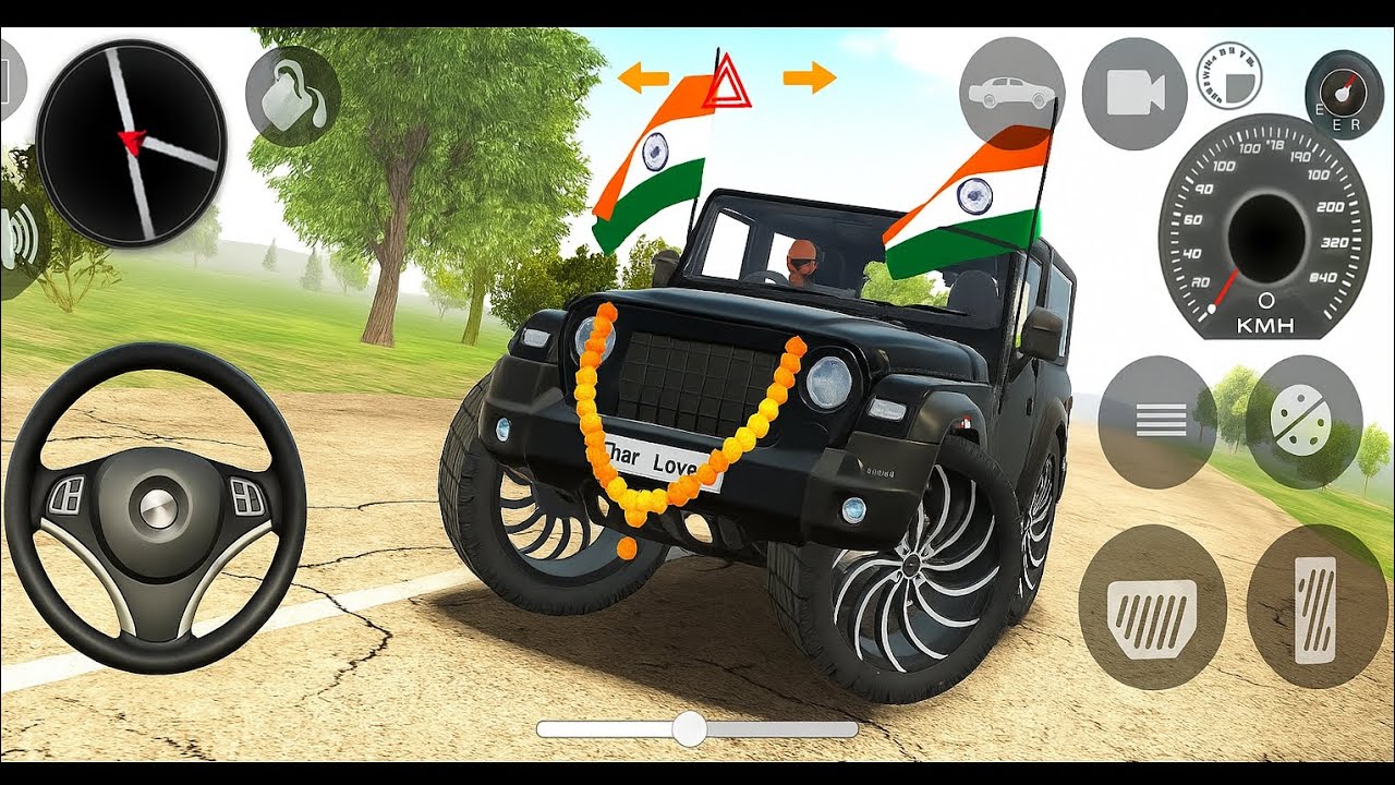 Modified Mahindra Thar Car Games: Indian Cars (Gadi Wala Game) - Car Game Android Gameplay 2025