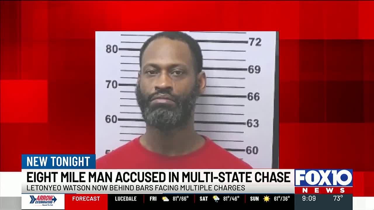 Convicted murderer accused of leading deputies in multi-state chase