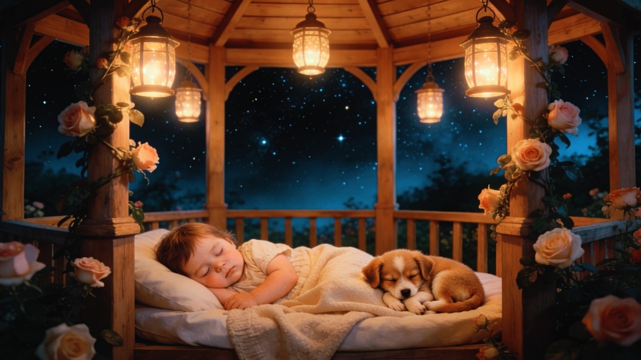 Lullaby for babies 💤 Soft music for sleep 🌙 Sleep peacefully all night long