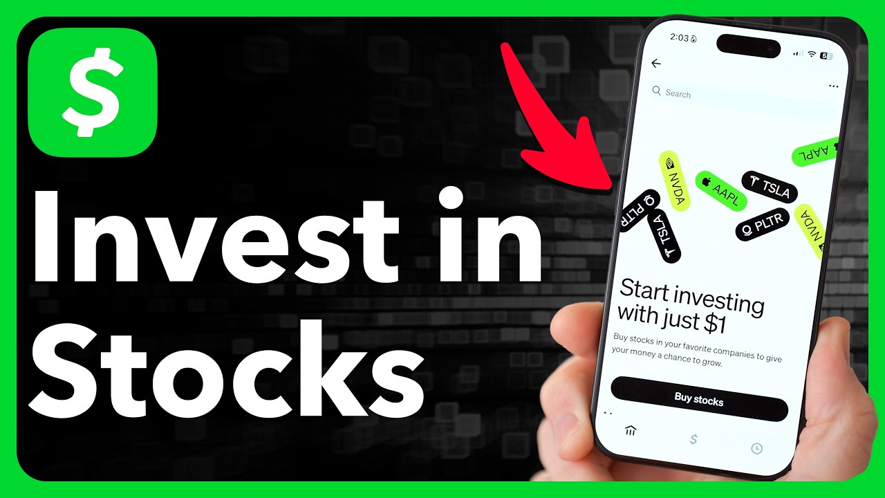 Как инвестировать в акции через Cash App