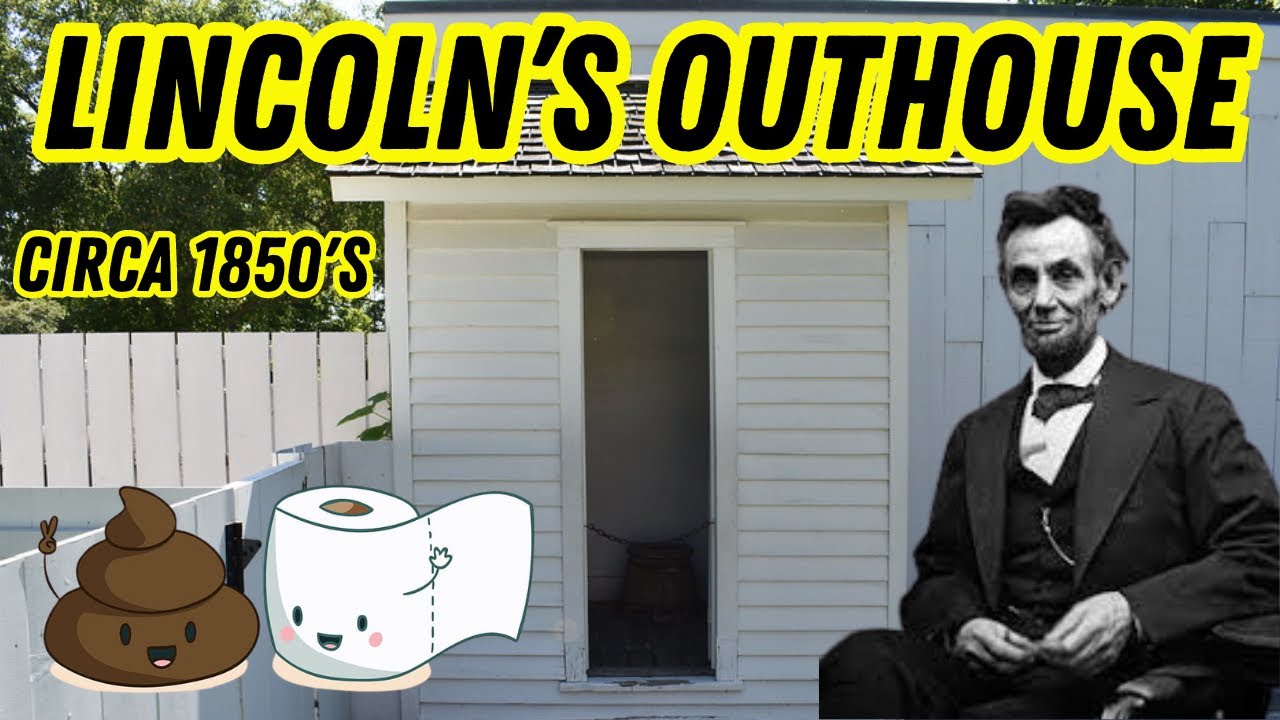 Rare Look at Abraham Lincoln's Outhouse at his Springfield Home