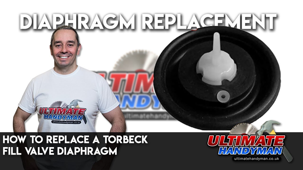How to replace the washer/diaphragm in a toilet fill valve | Torbeck fill valve