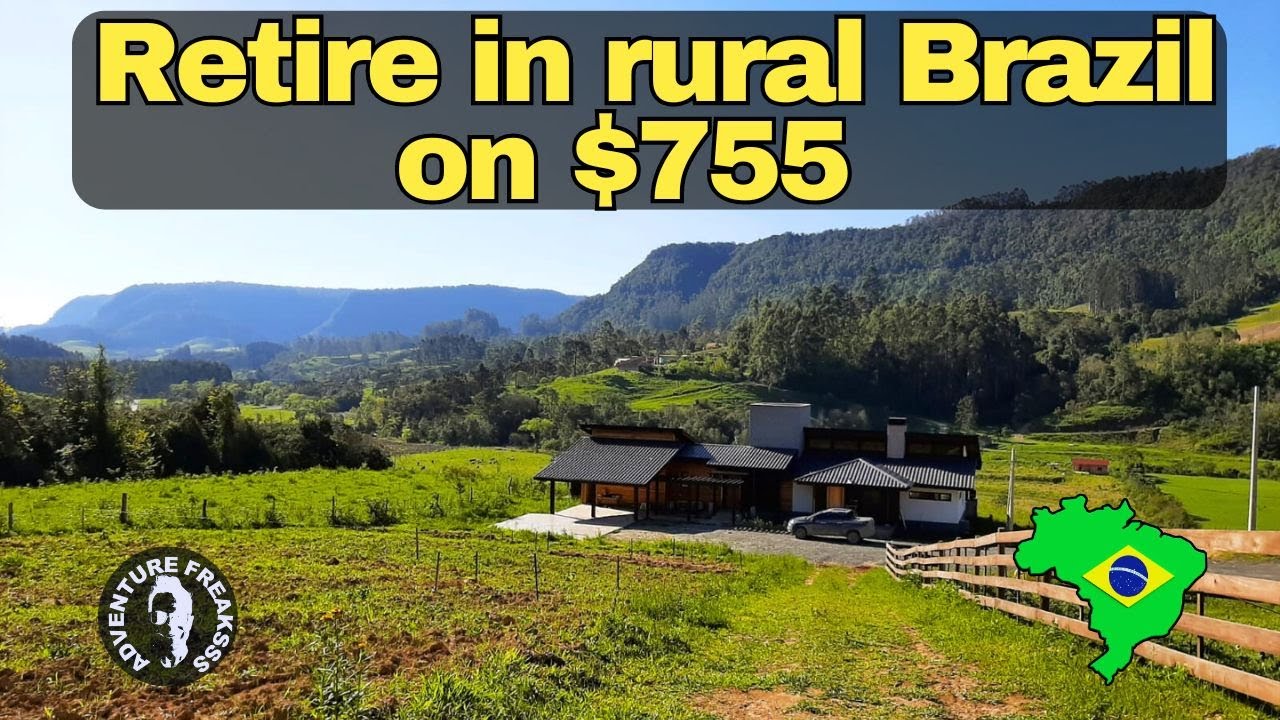 Live or Retire in Brazil on $755 | Cost to live in Brazil | Retire in Brazil