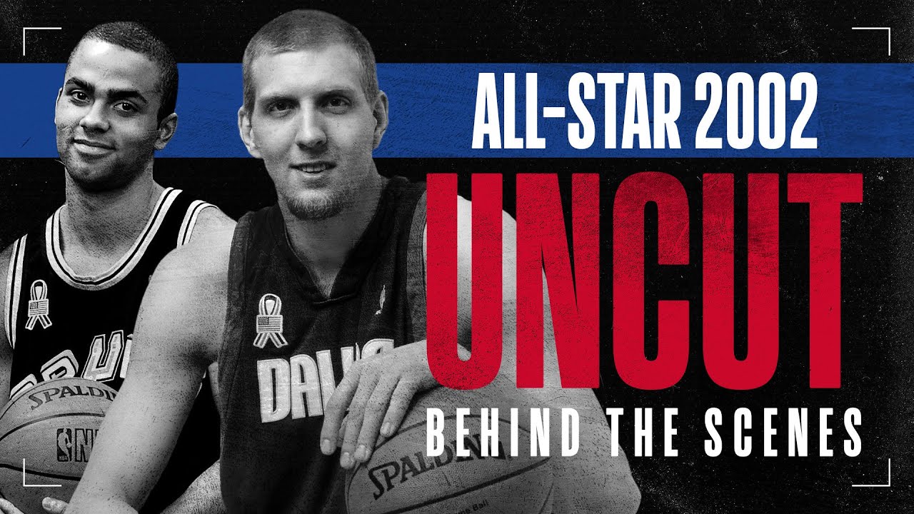👀 ALL-STAR 2002 BEHIND THE SCENES | Unseen footage of Dirk, Parker, Peja, Gasol and more at All-Star