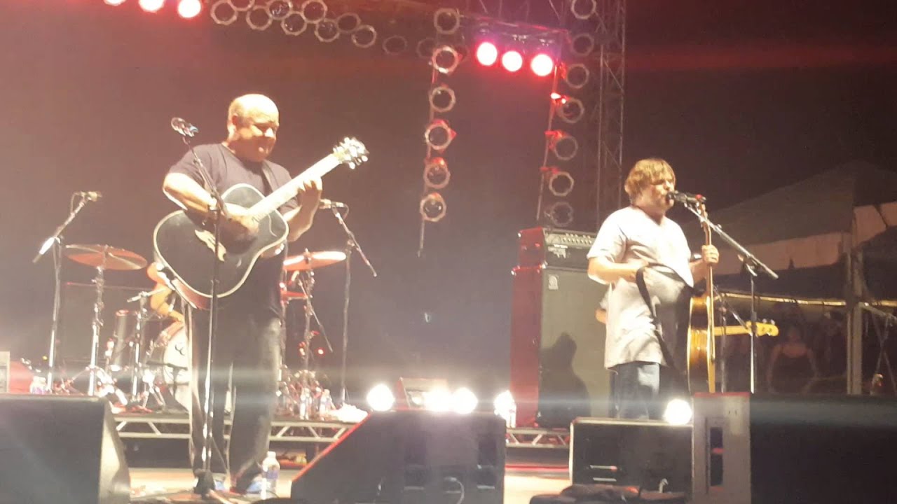 Tenacious D performing 
