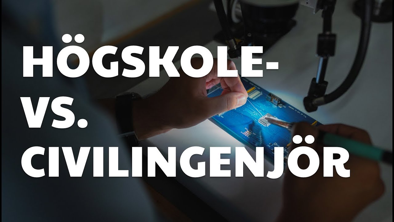 6 skillnader mellan högskole- och civilingenjör