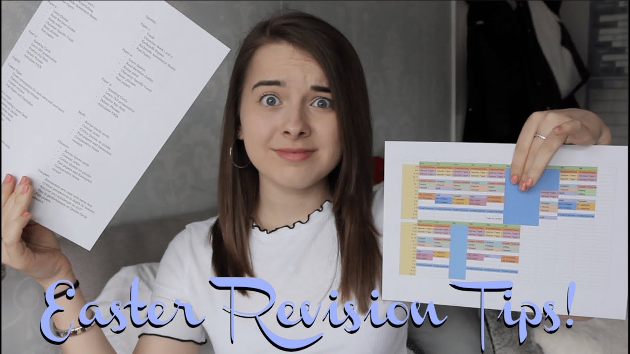 HOW TO PLAN YOUR REVISION OVER THE EASTER HOLIDAYS! | Top Tips and Tricks to Boost Your Grades!