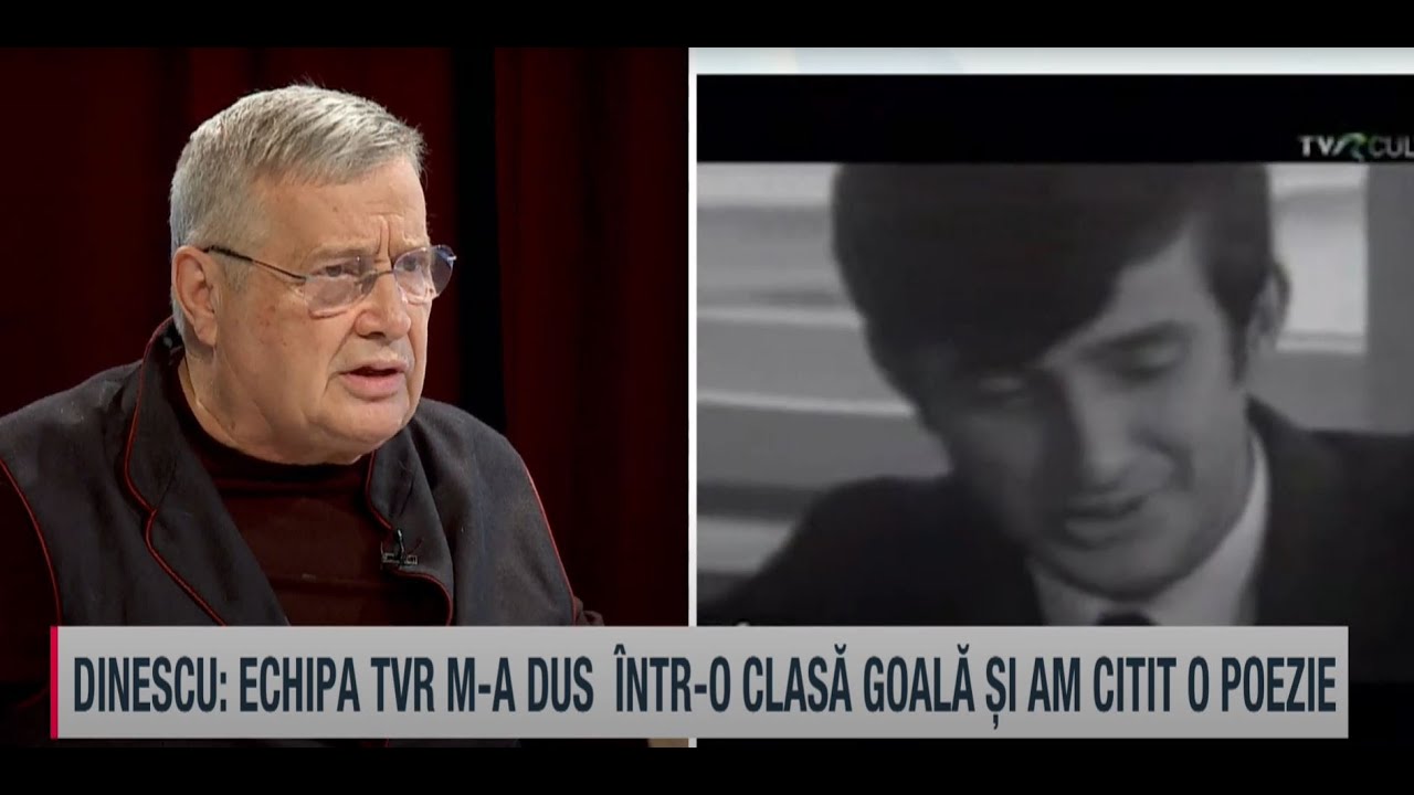 Mircea Dinescu, amintiri și povestiri: primul minut de celebritate!