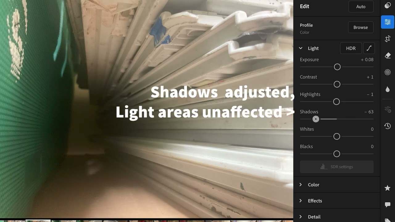 Lightroom Help 01: Basic adjustments - contrast, saturation, shadows, highlights