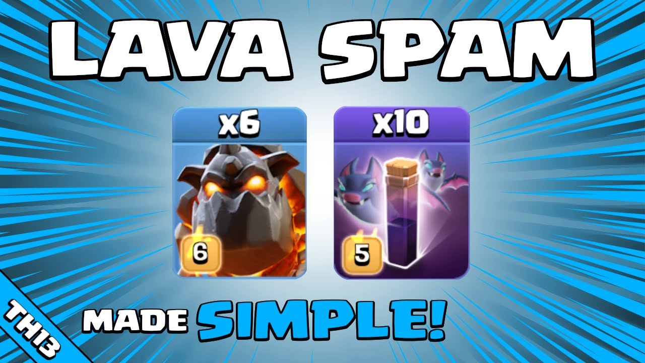 THE ULTIMATE 3 STAR SPAM ATTACK | TH13 Attack Strategy | Clash of Clans