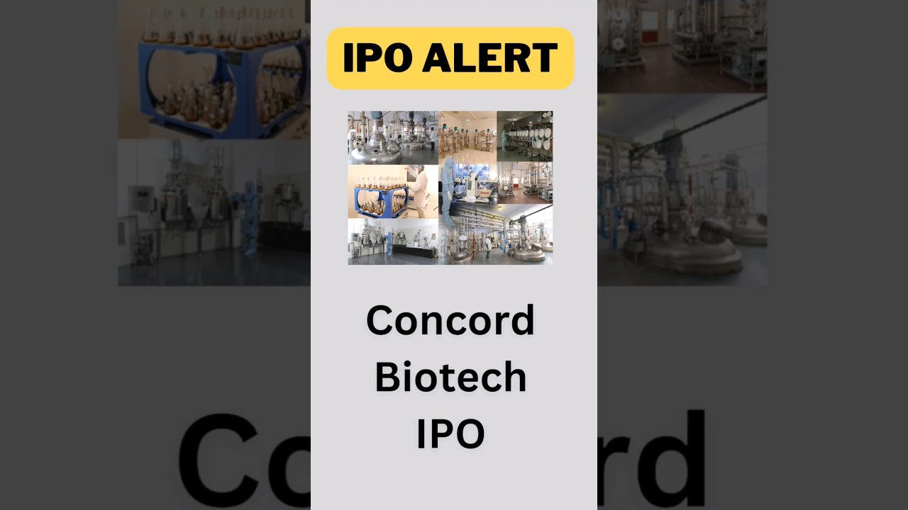 Concord Biotech IPO. | #ipo #ipogmp #iporeview