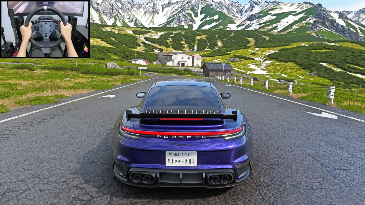 Porsche 911 Turbo S - Forza Horizon 6 | Logitech RS50 Gameplay