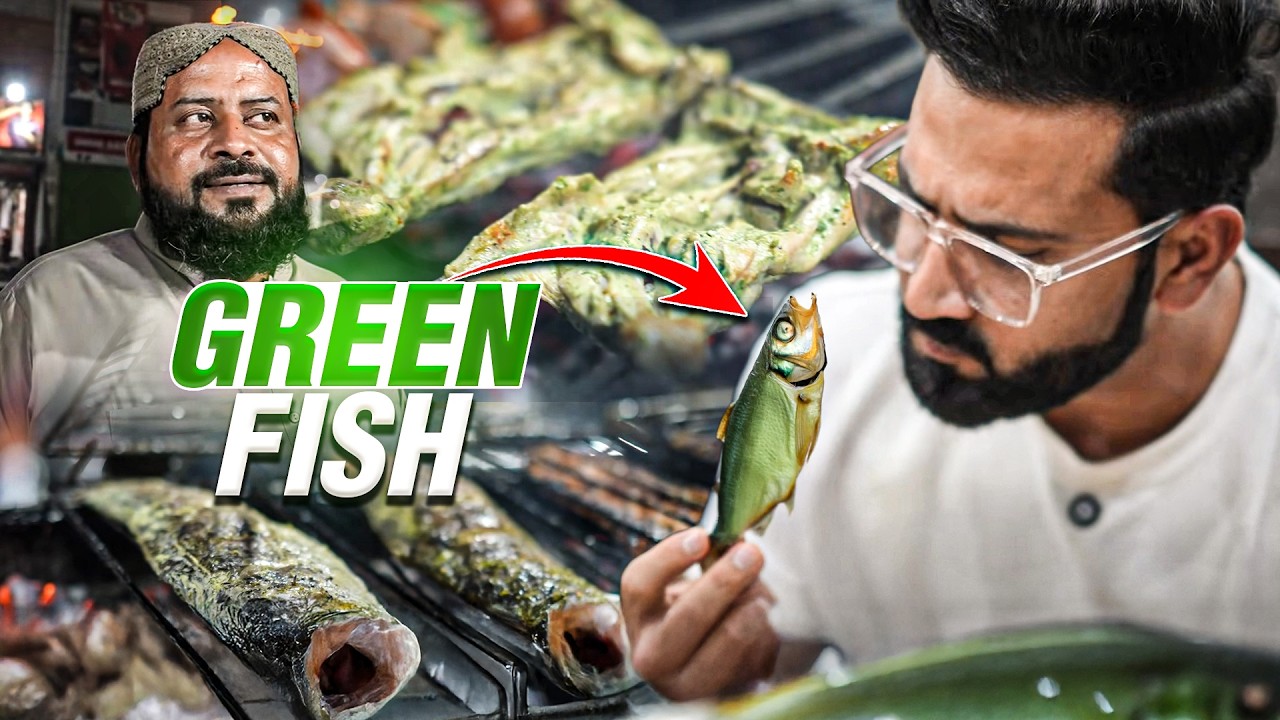 Unbelievable GREEN Fish That Tastes Incredible!