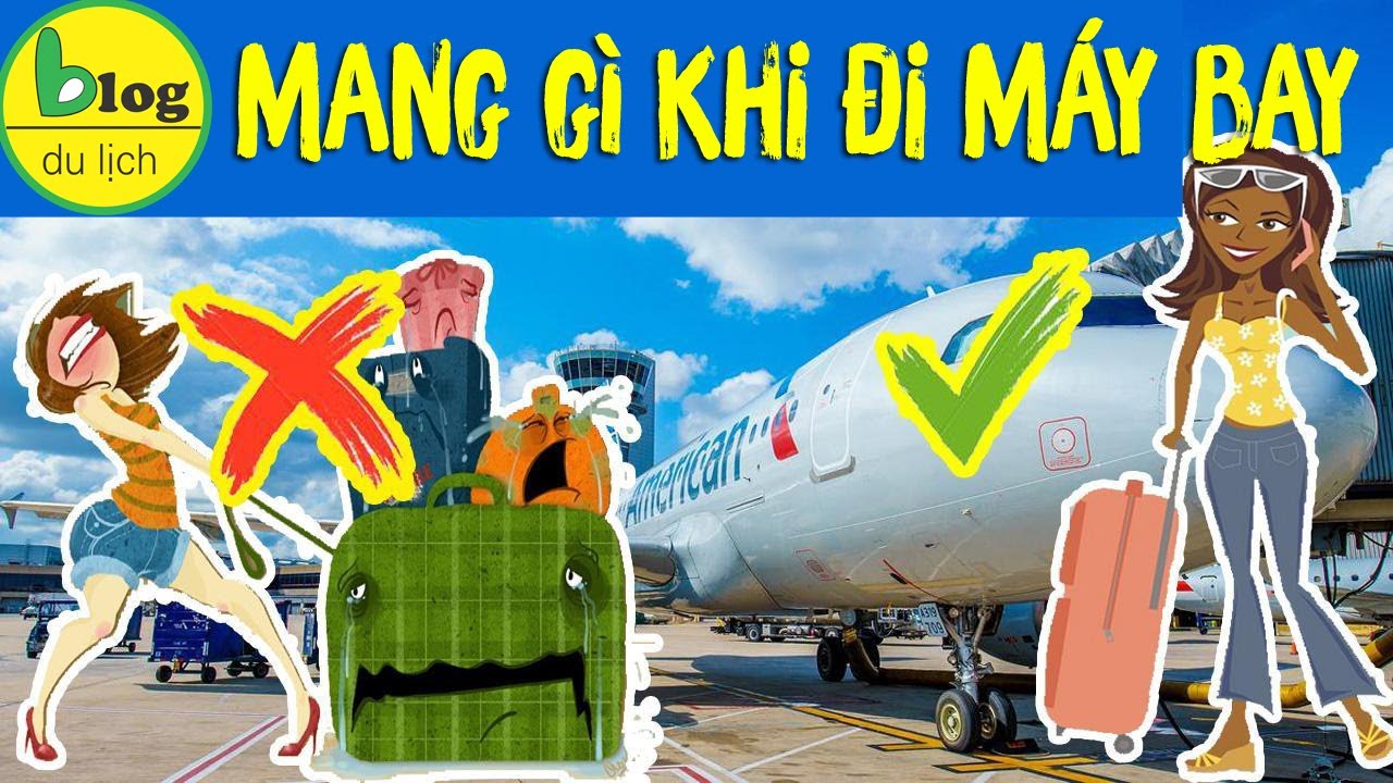 Hướng dẫn mang hành lý xách tay đúng quy định đi máy bay năm 2021