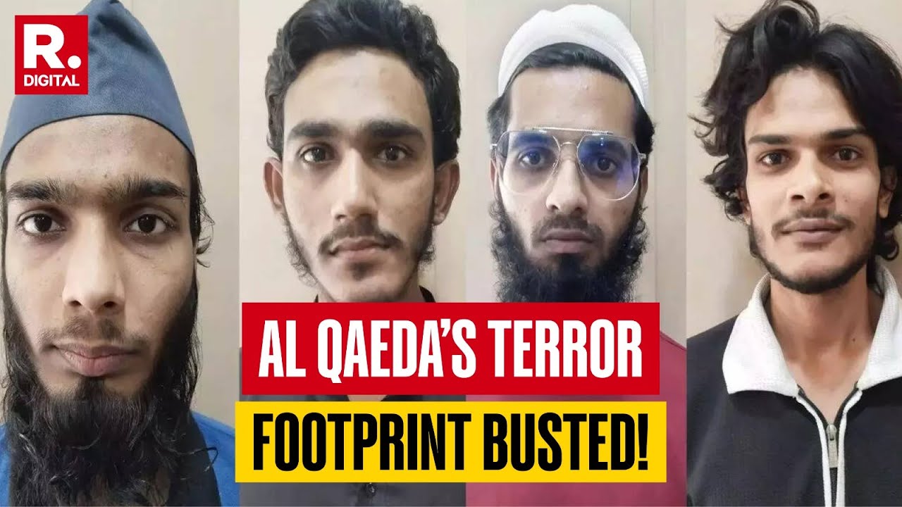 4 Al-Qaeda Terrorists Busted In Gujarat, Assets Seized  | Al-Qaeda | AQIS | Gujarat | ATS