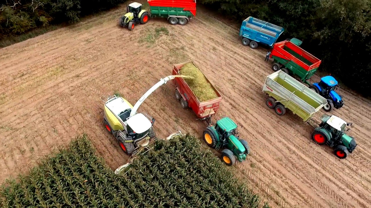 ensilage 2017 [ claas 890 et 950 jaguar ] ETA Hervé Beauvilain