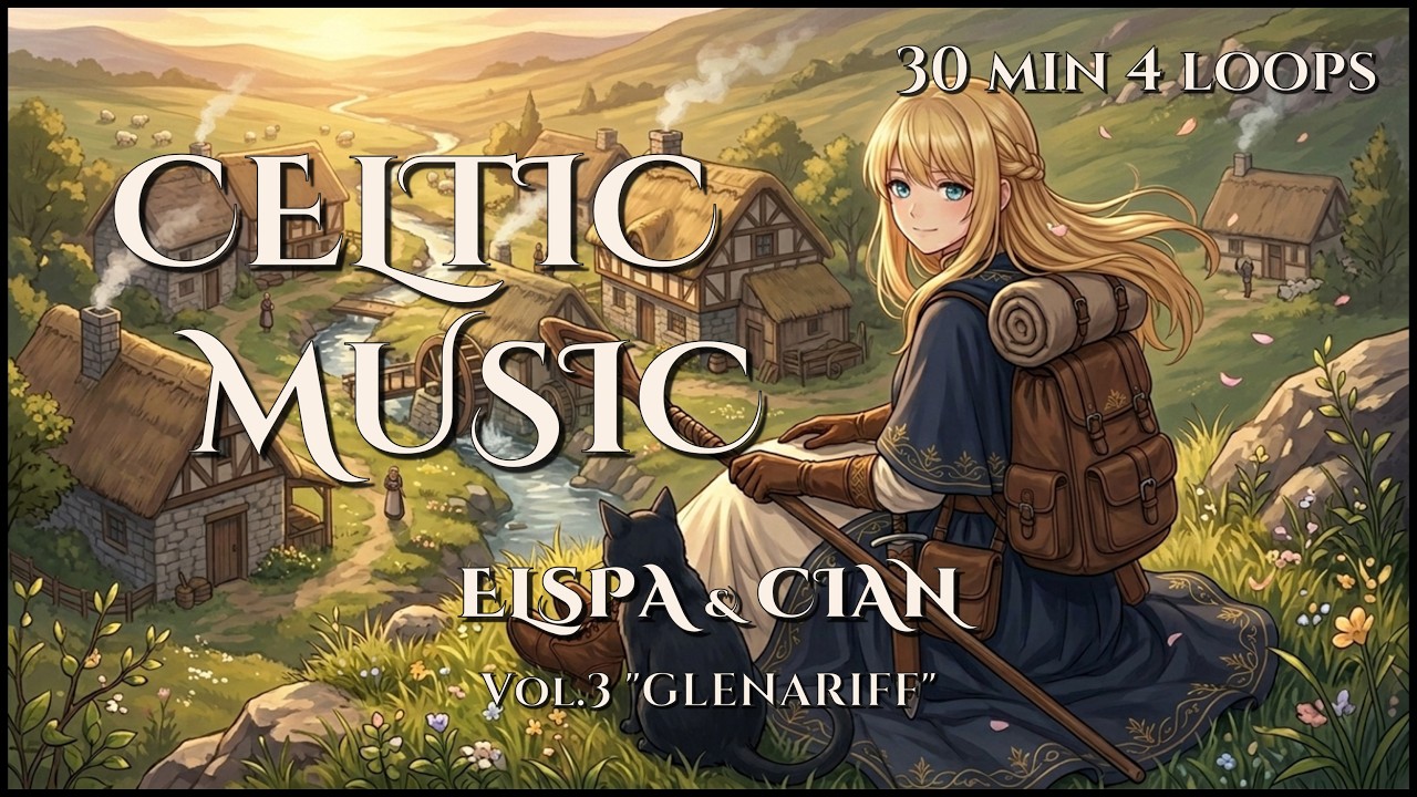 Celtic Fantasy Music for Work & Study | Elspa & Cian Vol.3 