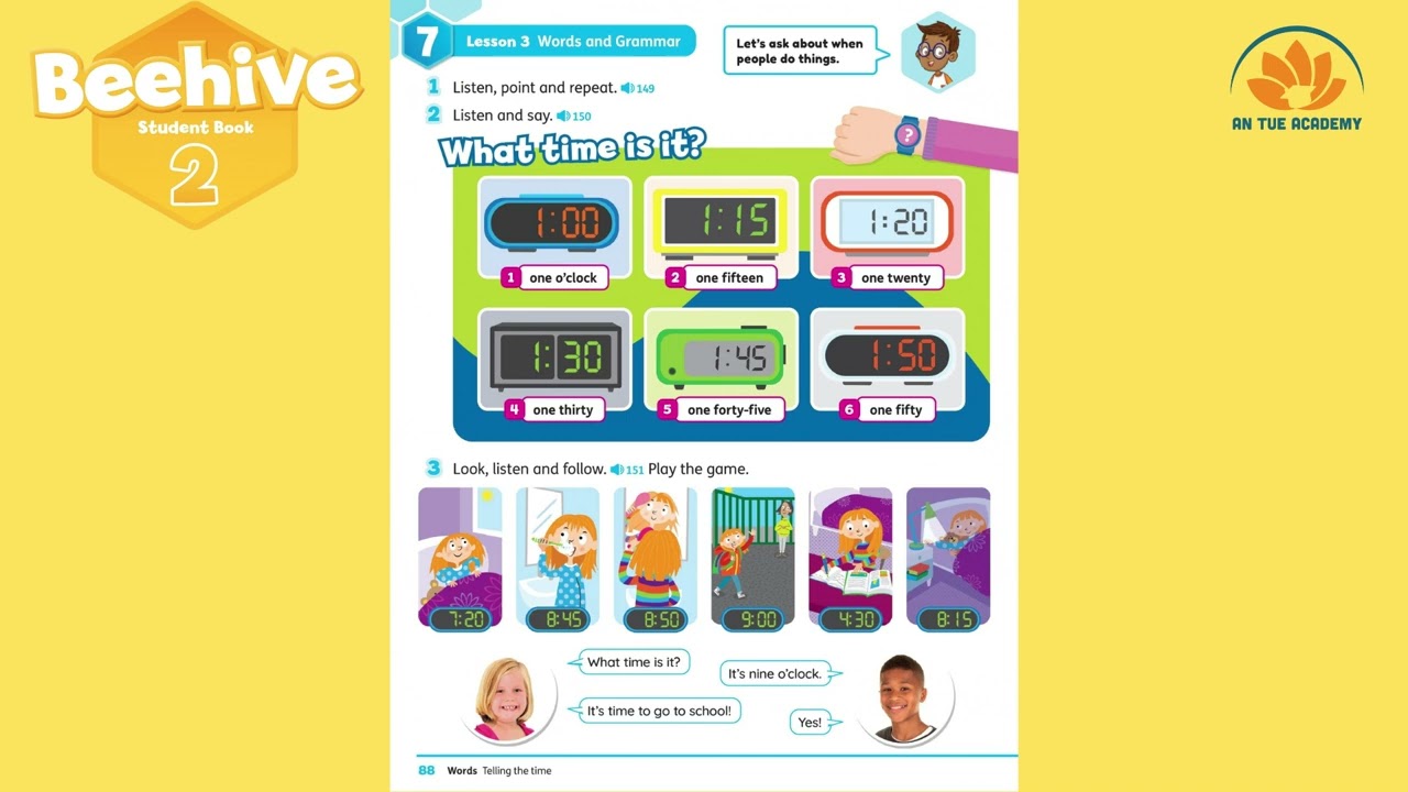 Учебник «Улей 2» — Раздел 7: Мой день.