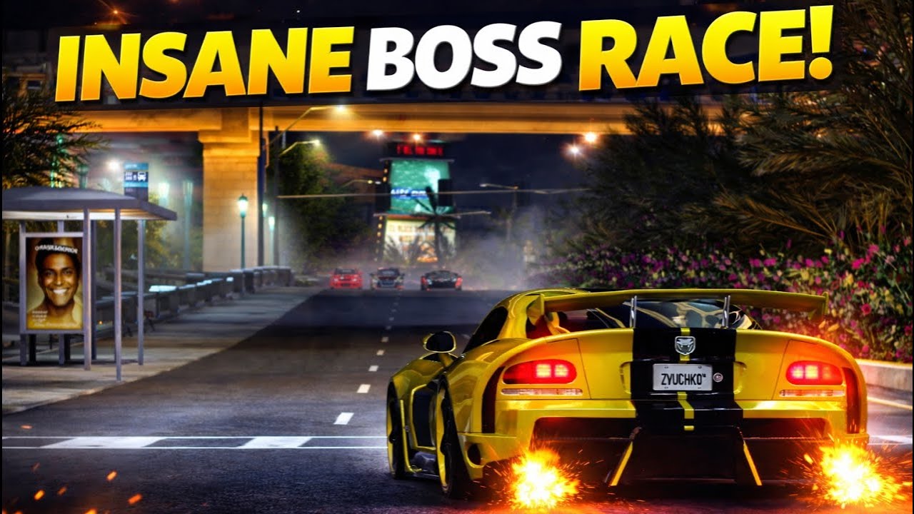Dodge Viper DESTROYED Darius - NFS Carbon FINAL BOSS RACE