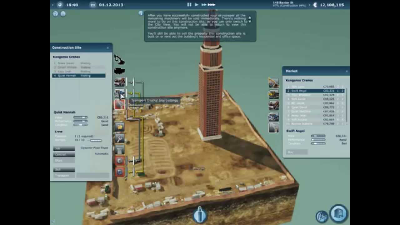 Skyscraper Simulator - BK's Arcade - Building Simulation Gameplay