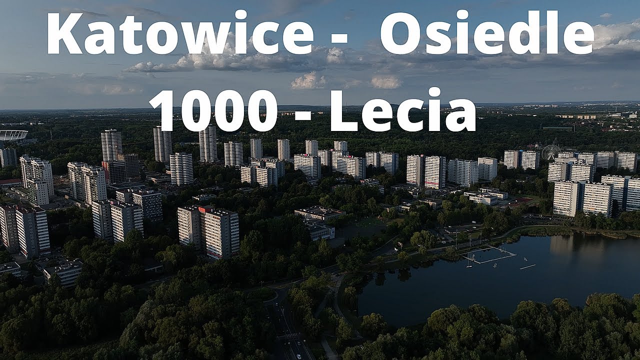 Katowice - Osiedle 1000- lecia - ujęcia z drona #2