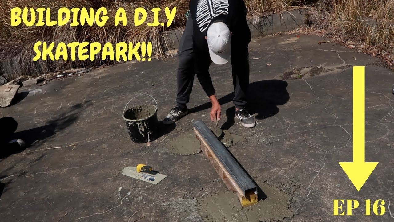 BUILDING A D.I.Y SKATEPARK #16