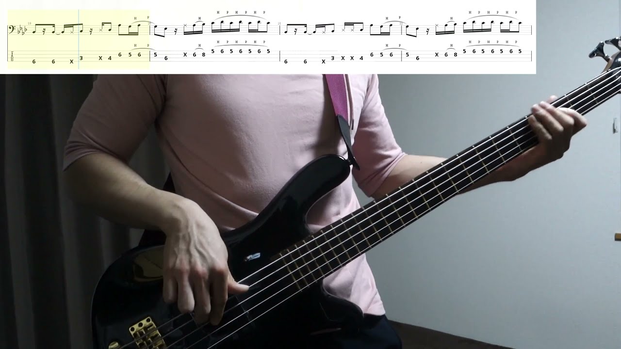 ニガミ17才 - 化けるレコード【Bass Cover + TAB】