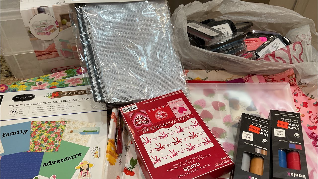 ✨ Craft Haul Adventure | Michaels, Hobby Lobby, Ollie’s & Bin Store Finds ✨