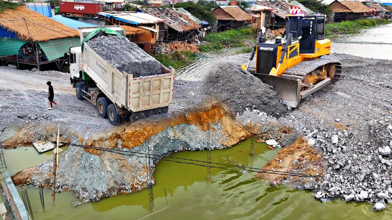 Great! Start a new project Mage, clean up the entire lake, the garbage area is filled Dozer
