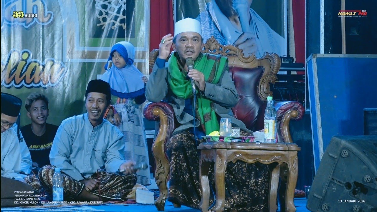 PENCERAMAH KH.ABDUR ROHMAN DARI KUDUS _ HAUL KH. ISMAIL KE 25 KINCIR KULON 13 JANUARI 2026