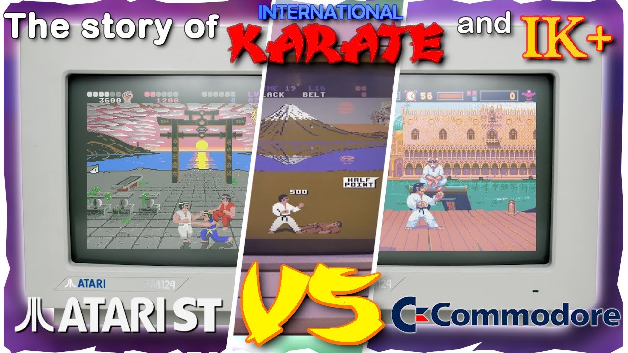 The story of International Karate and IK+ (on the Atari ST) - (Archer MacLean, System 3, Andromeda)