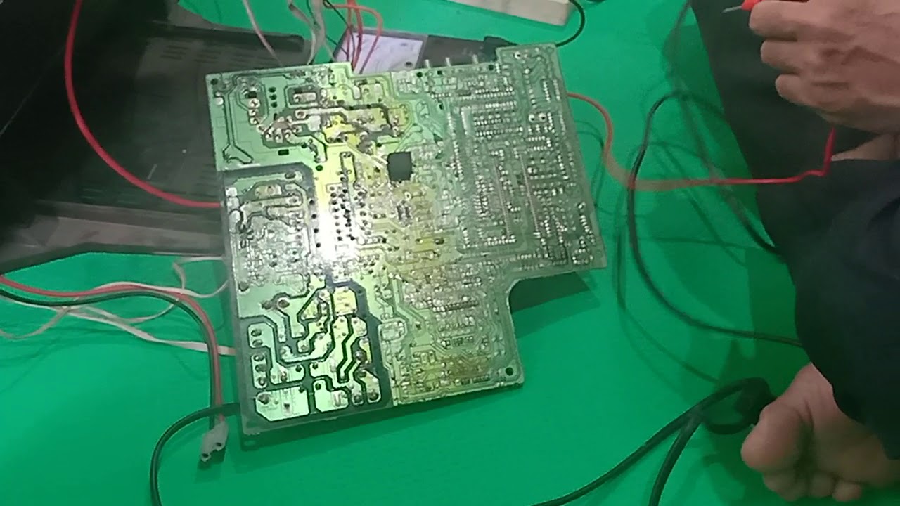 Cara Mengukur Tegangan Pada Rangkaian Horisontal TV