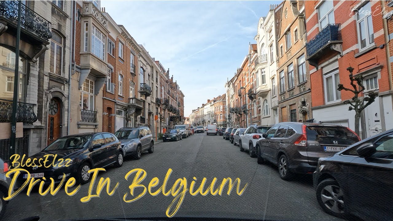 Поездка по Бельгии Брюссель 🇧🇪 Прекрасный тур по городу в 4K