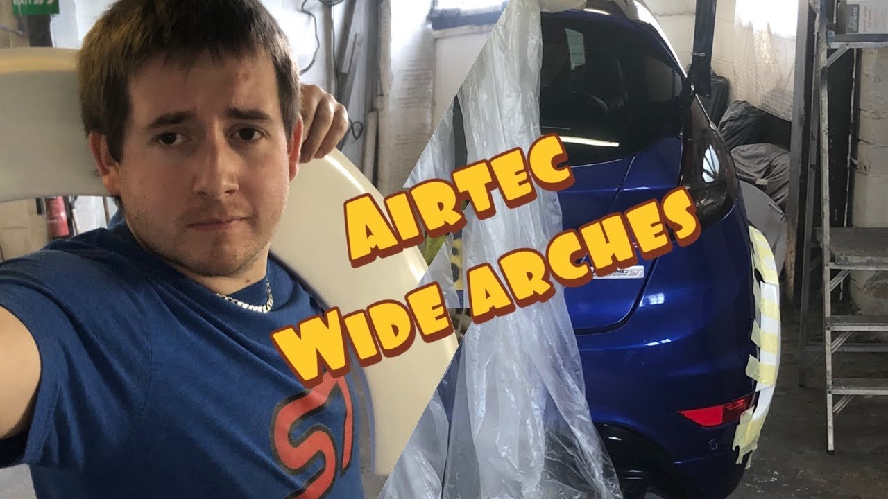 Fiesta ST180 Trial Fitting the Airtec wide arch kit