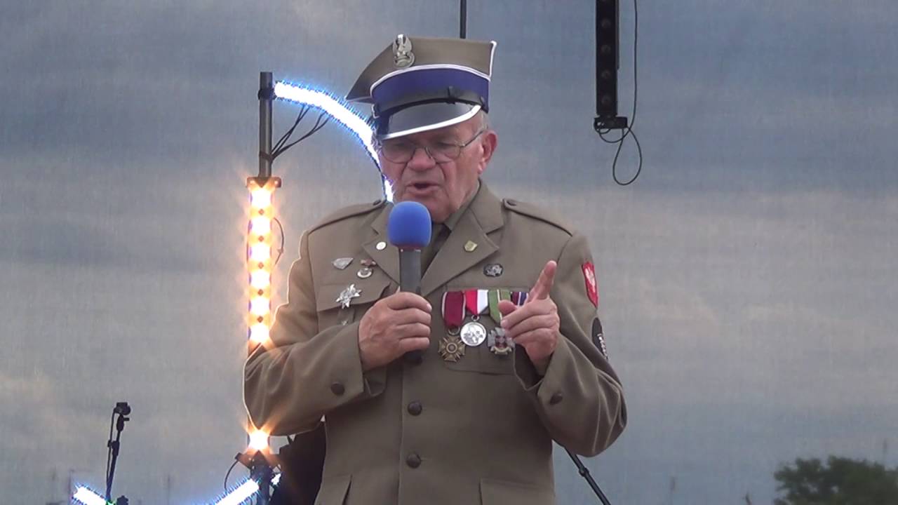Syn żołnierza NSZ Antoniego Żubryda Janusz Niemiec - Stasz&oacute;w 2016
