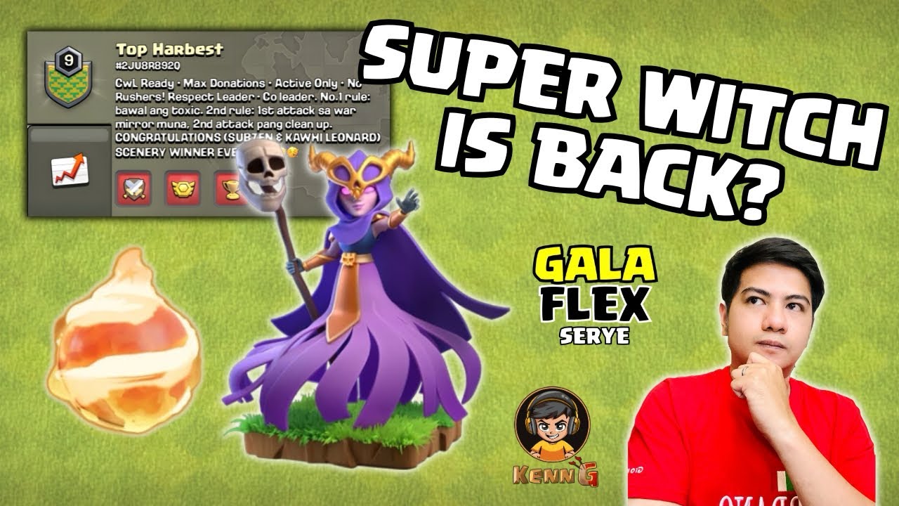 SUPER WITCH IS BACK?? GALA-FLEX serye ep. 9 ft. Top Harbest clan