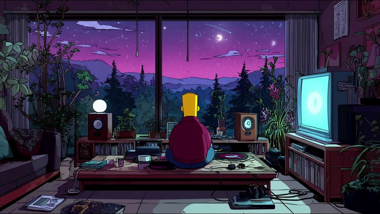 Simpsonswave Aesthetic 📼 Nostalgia e Beats para Focar no Trabalho