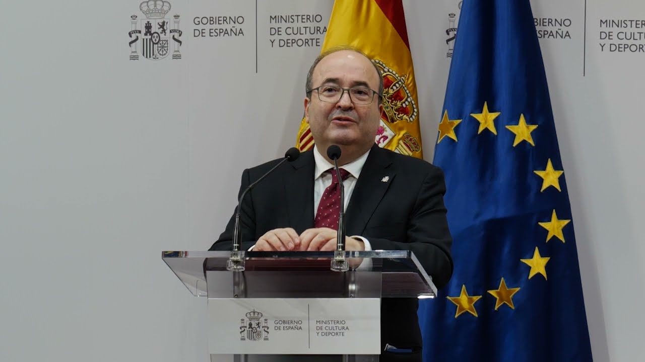 Miquel Iceta toma posesi&oacute;n como ministro de Cultura y Deporte