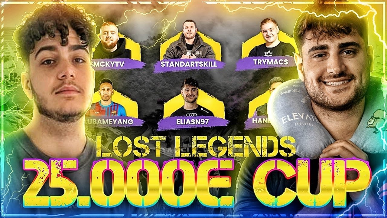 25.000€ STREAMER FORTNITE TURNIER VON AMAR FT. AUBAMEYANG, SOLUTION ETC.!💥💰 Duo mit Rohat🙌🏼