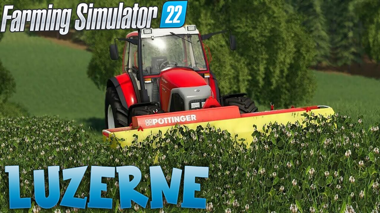 [TUTO] MODDING FARMING SIMULATOR 22 | INSTALLATION DE LA LUZERNE SUR UNE MAP !🌱🌿