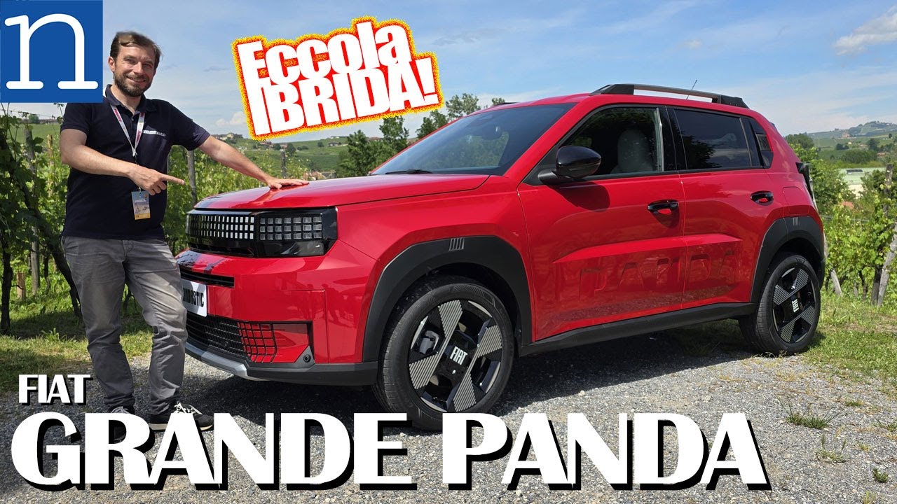 Fiat nuova GRANDE PANDA ibrida | Come va la Panda con il motore termico Hybrid T-Gen3 turbo 1.2L