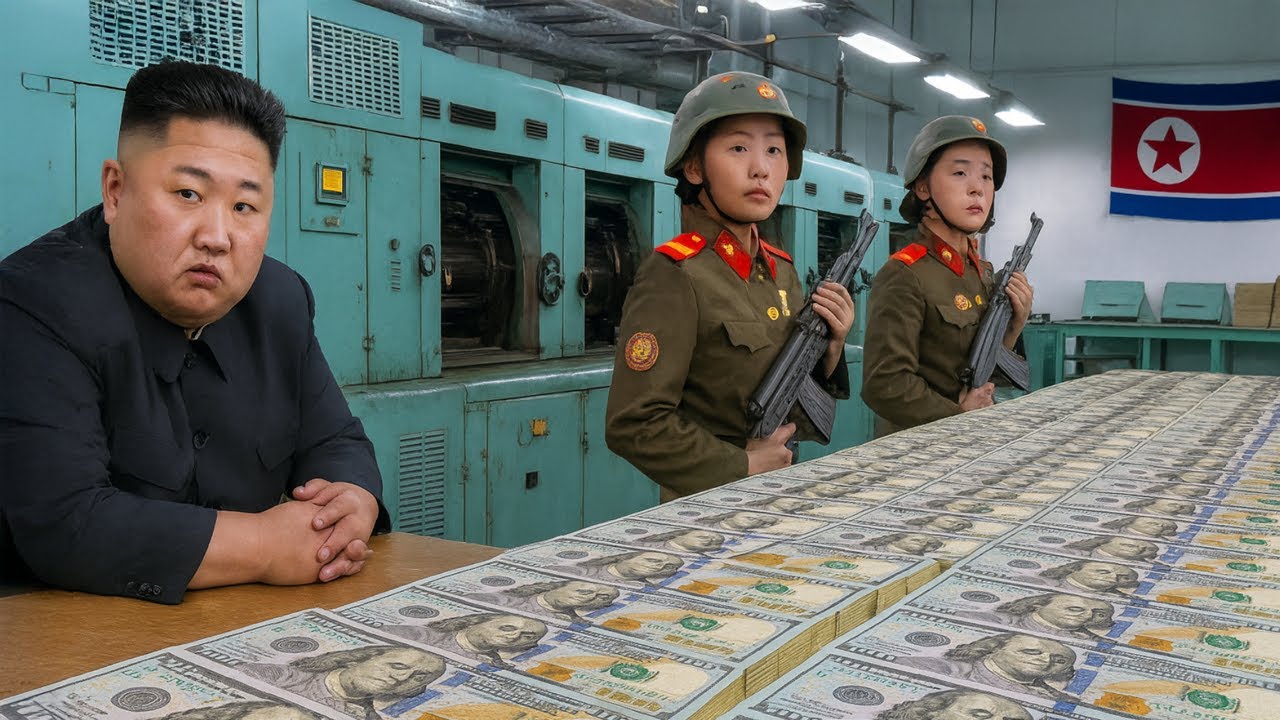 As&iacute; Corea del Norte Produce Millones de Billetes Falsos al D&iacute;a
