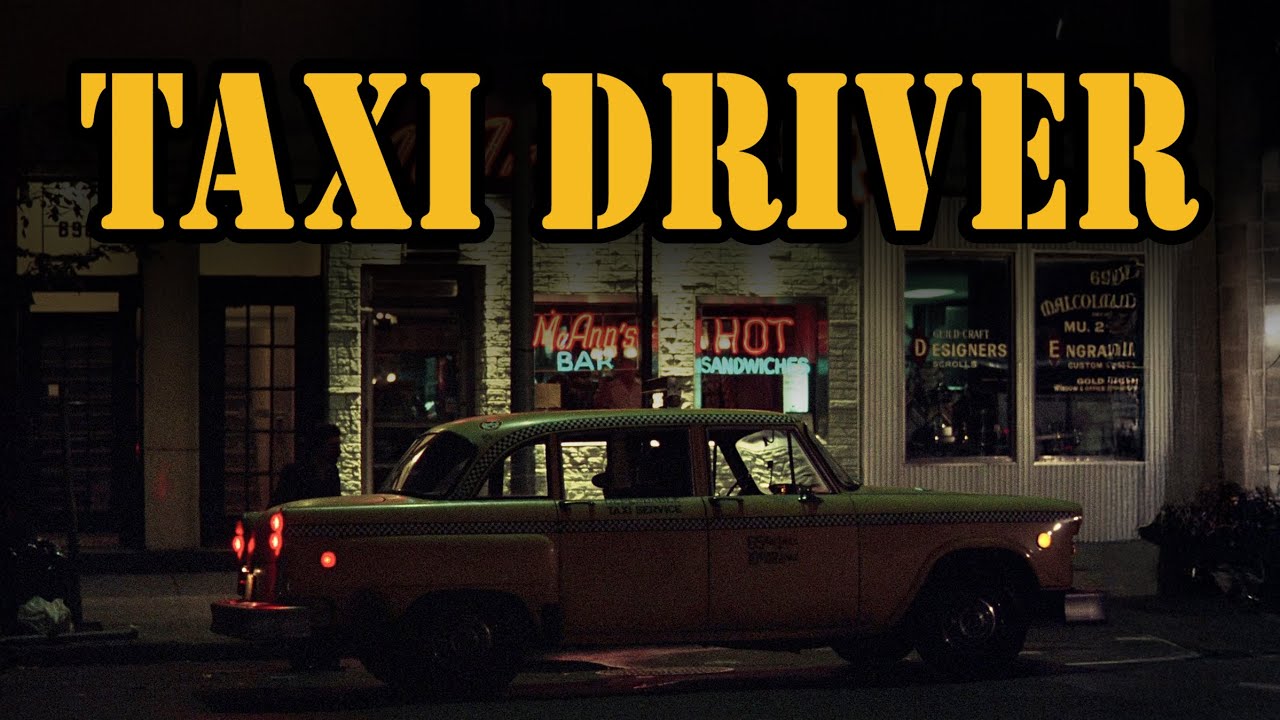 "Taxi Driver" | Movie Ambience | Thunderstorm and Jazz Music