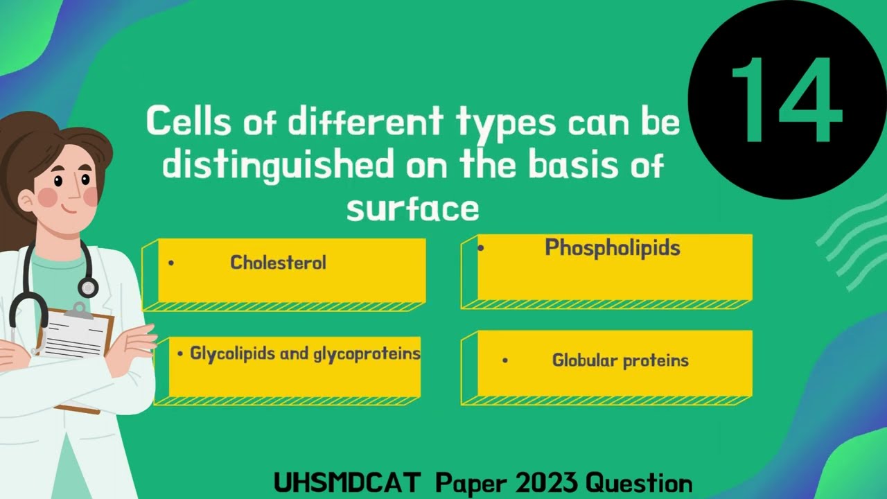 UHS MDCAT 2023 Paper Question 14