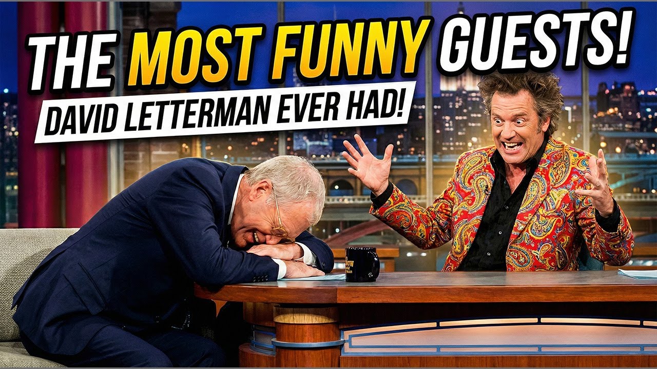 The Most FUNNY Guests David Letterman Ever Had