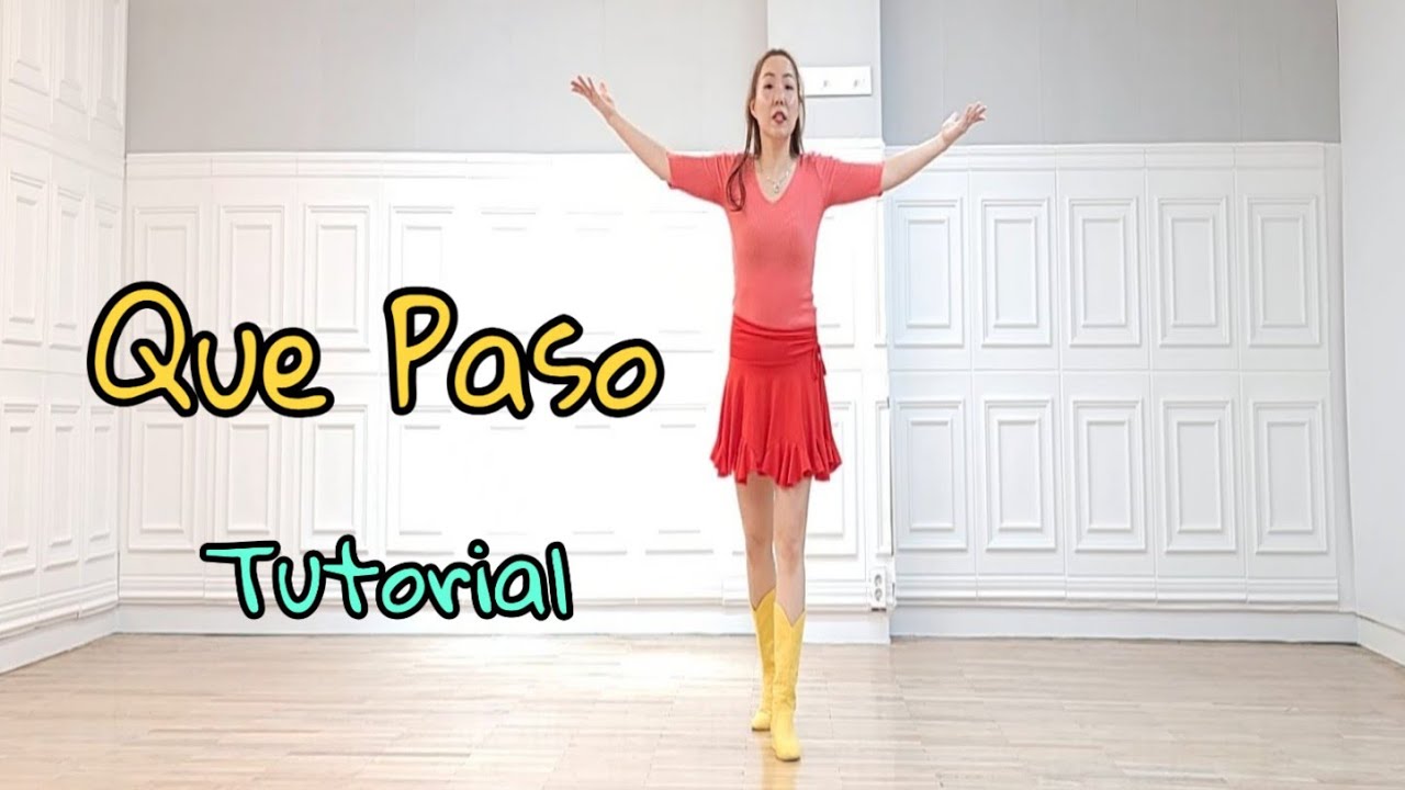Que Paso - Line Dance (Tutorial)