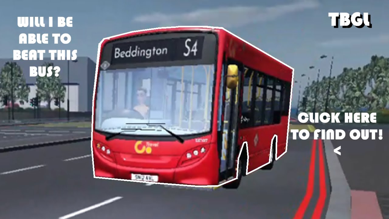 Can I beat the route S4 from Waddon Marsh to Beddington ASDA in Roblox Croydon?