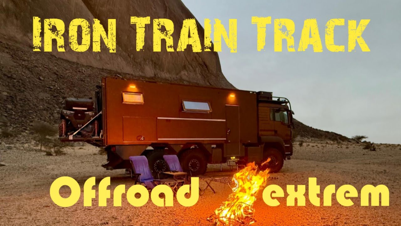 195 / 350 Kilometer Offroad durch die W&uuml;ste Mauretaniens entlang des Iron Train.