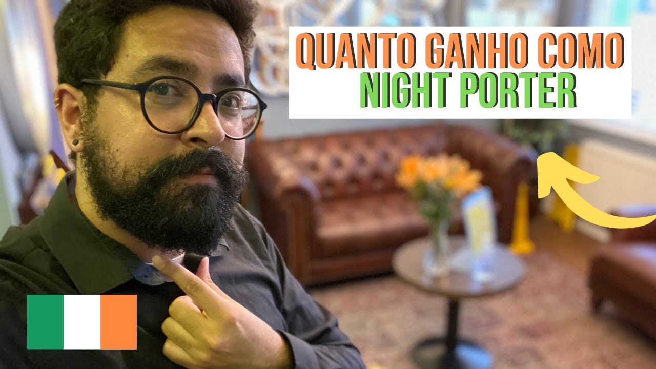 COMO É TRABALHAR COMO RECEPCIONISTA DE HOTEL DE MADRUGADA NA IRLANDA